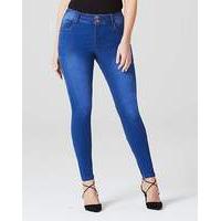 Blue Shape & Sculpt Skinny Jeans Long