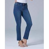 Blue Shape & Sculpt Straight Jeans Short