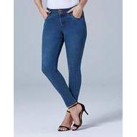 Blue Shape & Sculpt Skinny Jeans Long