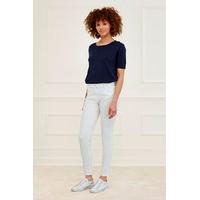 Blanco Denim Skinny Jeans