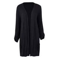 Black Boyfriend Long Sleeve Cardigan