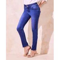 Blue Shape & Sculpt Straight Jeans Long