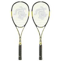 Black Knight Ion X Force Black Squash Racket Double Pack