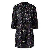 Black Print Cotton Tunic