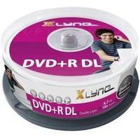 Blank DVD+R DL 8.5 GB Xlyne 4025000 25 pc(s) Spindle