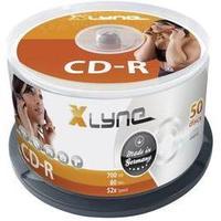 Blank CD-R 700 MB Xlyne 1050000 50 pc(s) Spindle