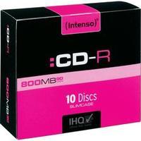 Blank CD-R 90 800 MB Intenso 1001632 10 pc(s) Slim case