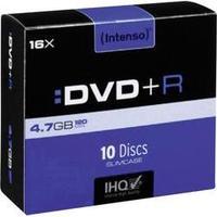 Blank DVD+R 4.7 GB Intenso 4111652 10 pc(s) Slim case