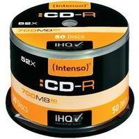 Blank CD-R 80 700 MB Intenso 1001125 50 pc(s) Spindle