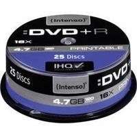 Blank DVD+R 4.7 GB Intenso 4811154 25 pc(s) Spindle Printable