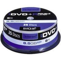 Blank DVD+R DL 8.5 GB Intenso 4311144 25 pc(s) Spindle