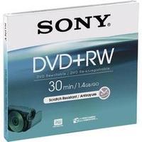 Blank 8 cm Mini DVD+RW 1.46 GB Sony DPW30A 5 pc(s) Jewel case Rewritable