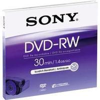 blank 8 cm mini dvd rw 146 gb sony dmw30aj 5 pcs jewel case rewritable