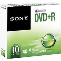 Blank DVD+R 4.7 Sony DPR47SS 10 pc(s) Slim case