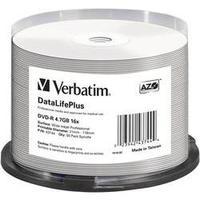 Blank DVD-R 4.7 GB Verbatim 43744 50 pc(s) Spindle Printable