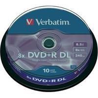 Blank DVD+R DL 8.5 GB Verbatim 43666 10 pc(s) Spindle