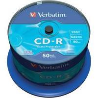 Blank CD-R 80 700 MB Verbatim 43351 50 pc(s) Spindle