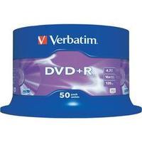 Blank DVD+R 4.7 GB Verbatim 43550 50 pc(s) Spindle