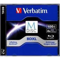 blank m disc blu ray dvd 100 gb verbatim 98912 1 pcs jewel case