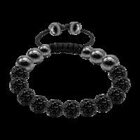 black crystal magnetite 10mm bracelet