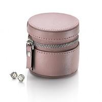 Blush Leather Ring Box