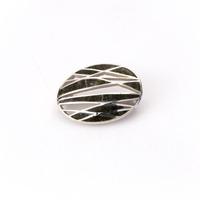 Bluestone Open Oval Brooch