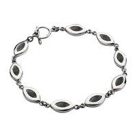 Bluestone & Silver Navette Bracelet