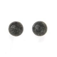 Bluestone Power Bead Stud Earrings