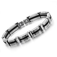 Black Men Between Fashion and Personality Titanium Steel Bracelet