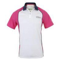 blake tour polo shirt whitepink