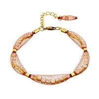 blithn ennisennis blush gold bracelet