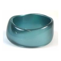 Blue plastic bangle