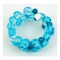 blue bead bracelet one size