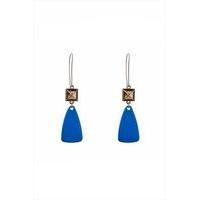 Blue Drop Earrings