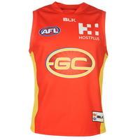 blk gold coast suns jersey mens