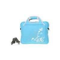 Blue Memory Foam Laptop / Notebook Bag With Handle Up to 10.2 Inch Laptops