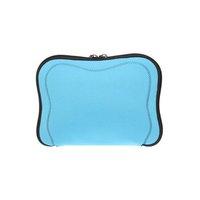 Blue Memory Foam Neoprene Laptop / Notebook Sleeve With Black Stitching Up to 10.2 Inch Laptops