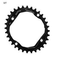 BLACK by Absoluteblack Narrow Wide Oval Single Chainring