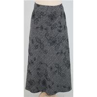BM size 22 grey & black patterned skirt