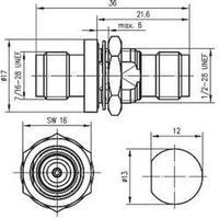 bnc adapter tnc socket tnc socket telegrtner j01014a2233 1 pcs