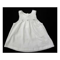 BNWT Little Me 0-3 Months White Dress