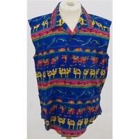 BNWT: Babu: Age 5-6 multi-coloured sleeveless shirt