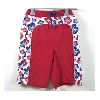 BNWT M&S Indigo Collection Age 11-12 Years Red, White And Blue Floral Patterned Shorts*