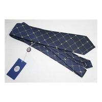 BNWT- Horseshoe and Jockey Motif Navy Tie