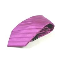 BNWT Sean John - Magenta - Striped Silk Tie