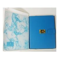 BNIB Reeves & Co iPad case in cerulean blue leather