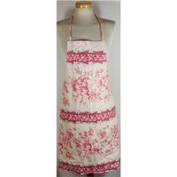 BNWOT handmade pink apron with pocket