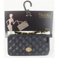 BNWT Clutchie of London black iPhone 5/5s clutch bag case