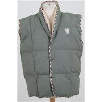 bnwt daks size m pale green padded body warmer