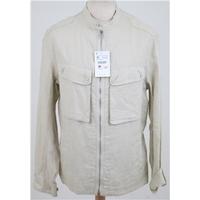 BNWT Zara, size M beige linen jacket